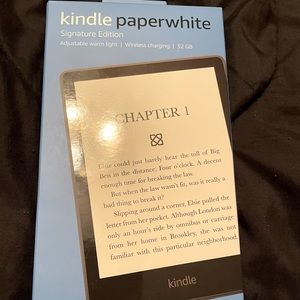 Brand New -In Box Sealed Kindle Paperwhite Signature Edition  32G